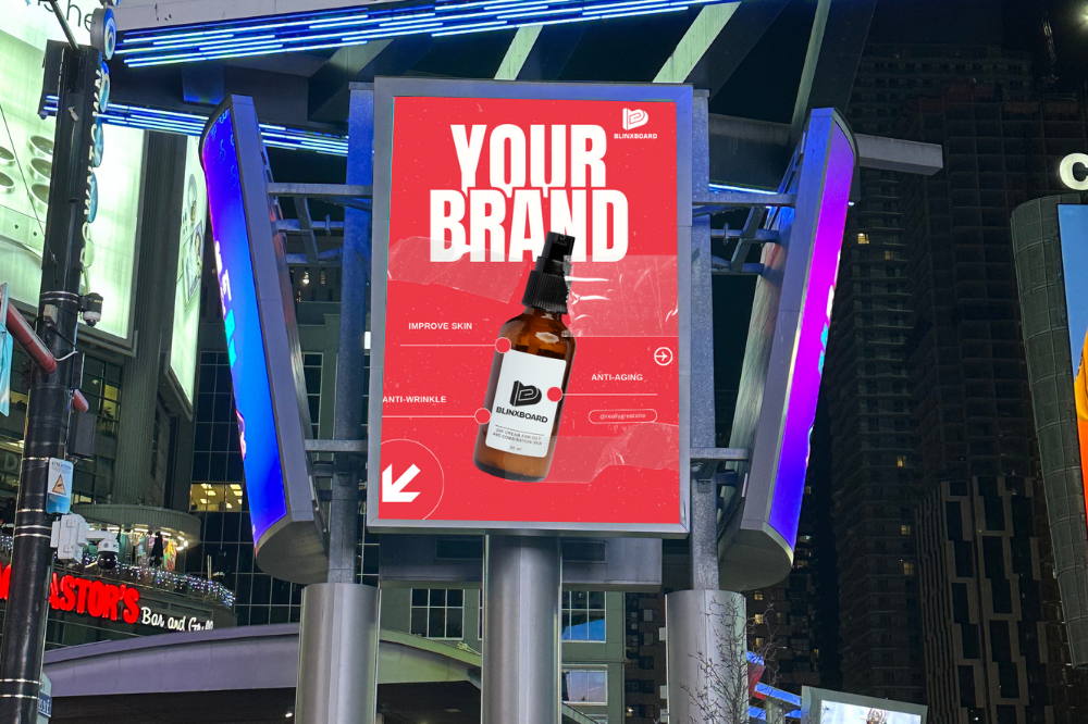 BlinxBoard digital billboard at Yonge–Dundas Square, Toronto